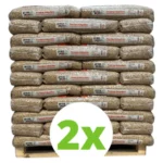 2 pallini di pellet tedesco EN+A1