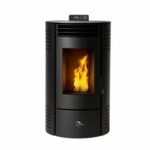 Stufa a pellet Azora 11,6 kW Nero Sannover - immagine 2