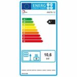 Stufa a pellet ad aria Anita da 12 kW Sannover nera - immagine 4