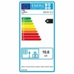 Stufa a pellet angolare Iseos 12,2 kW Bianco Sannover + Kit di installazione - immagine 4