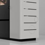 Stufa a pellet canalizzata LVZ Palmas 10.3 KW bianca - immagine 4